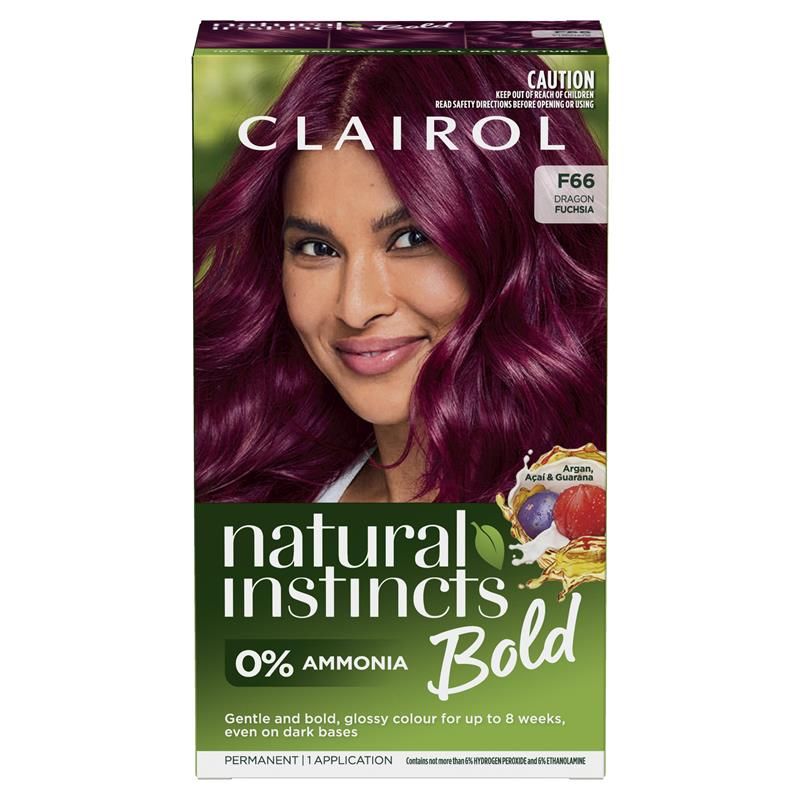Thuốc nhuộm tóc vĩnh viễn Clairol Natural Instincts Bold Fuchsia