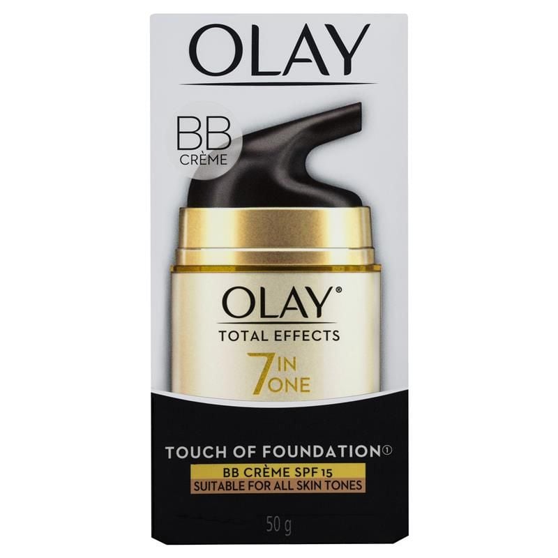 Kem nền Olay Total Effects 7 in One Touch BB Crème SPF 15 50g