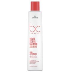 Dầu gội phục hồi tóc hư tổn Bonacure Clean Performance Repair Rescue của Schwarzkopf 250ml