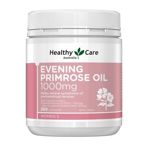 Dầu hoa anh thảo buổi tối Healthy Care 1000mg 200 Viên
