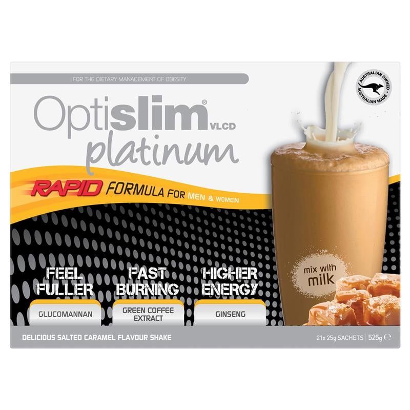 Caramel muối Optislim VLCD Platinum 21x25g