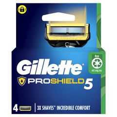 Lưỡi dao cạo râu Gillette Fusion ProShield gói 4