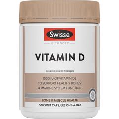 Swisse Vitamin D 500 Viên nang Kích thước độc quyền
