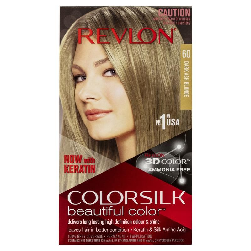 Revlon ColorSilk 60 Dark Ash Blonde