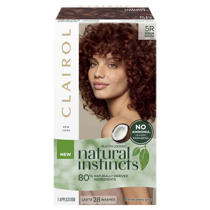 Natural Instincts 5R Cinnaberry, Medium Auburn Thuốc nhuộm tóc bán vĩnh viễn