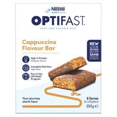 Thanh Optifast VLCD Hương Cappuccino Gói 6 X 65g