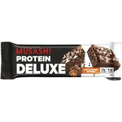 Thanh Protein Musashi Deluxe Chocolate Caramel Brownie 60g