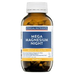 Ethical Nutrients Mega Magnesium Night 100 Viên Kích thước độc quyền