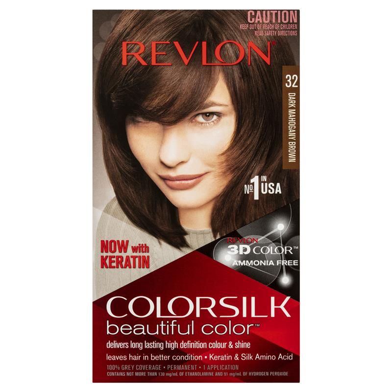 Revlon ColorSilk 32 Nâu Mahogany Đậm