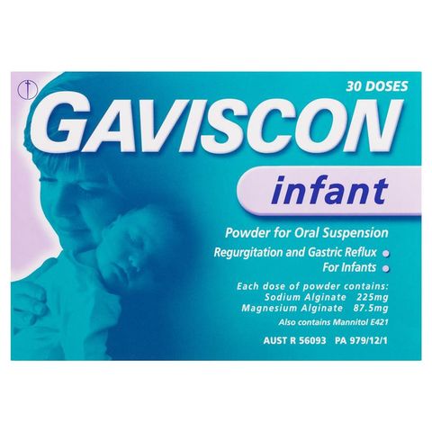 Gói bột Gaviscon dành cho trẻ sơ sinh trị trào ngược và trào ngược dạ dày 30 gói