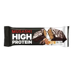 Thanh Protein Musashi vị Socola đen muối Caramel 90g