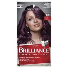 Schwarzkopf Brilliance 59 Violet Wild Silk Mới