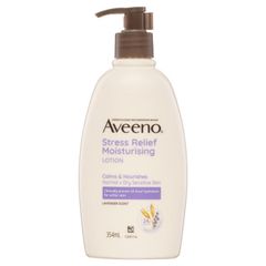 Sữa dưỡng thể Aveeno Stress Relief hương hoa oải hương 354ml