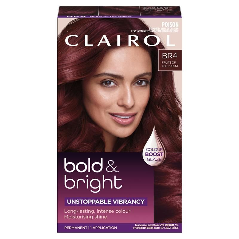 Thuốc nhuộm tóc vĩnh viễn Clairol Bold & Bright BR4 Fruits of Forest