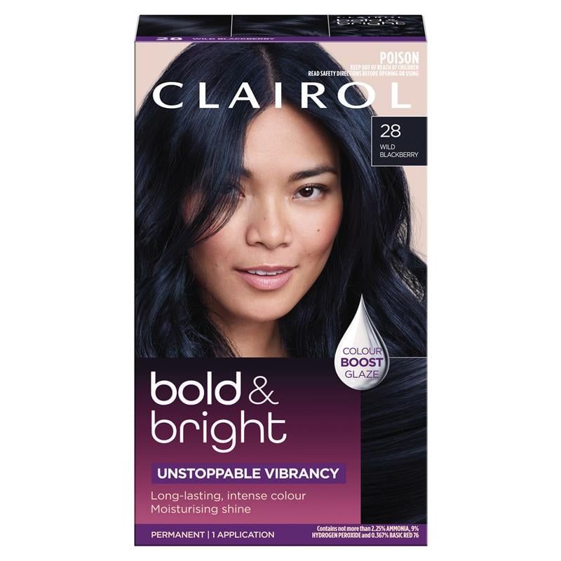 Thuốc nhuộm tóc vĩnh viễn Clairol Bold & Bright 28 Wild Blackberry