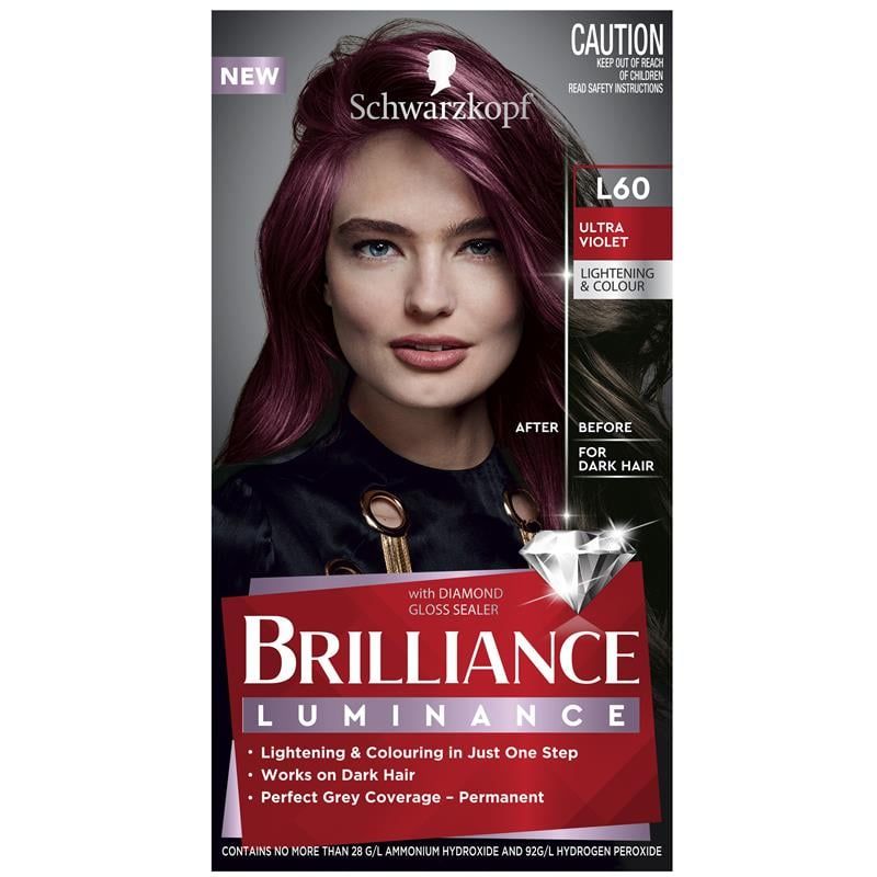 Schwarzkopf Brilliance L60 Ultra Violet Mới