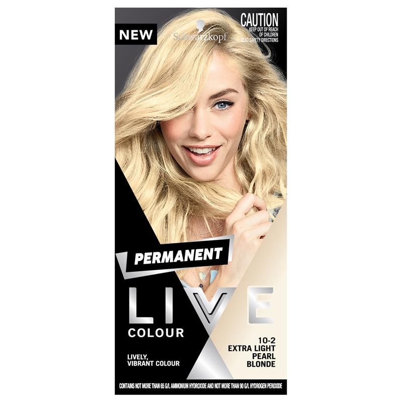 Schwarzkopf LIVE Colour Permanent 10.2 Màu Vàng Ngọc Trai Sáng Hơn