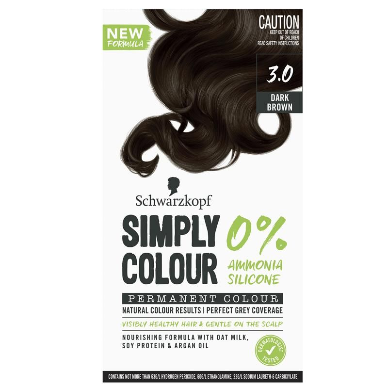Schwarzkopf Simply Colour 3.0 Nâu Đậm
