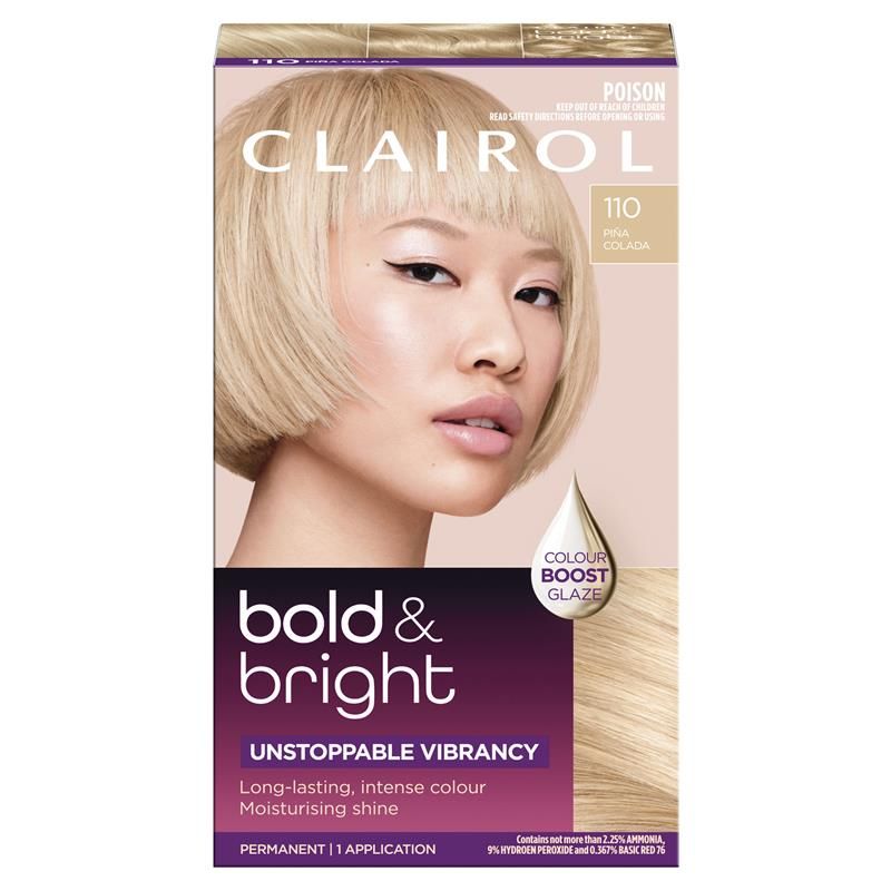 Thuốc nhuộm tóc vĩnh viễn Clairol Bold & Bright 110 Pina Colada