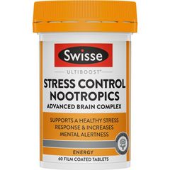Swisse Ultiboost Stress Control Nootropics 60 Viên
