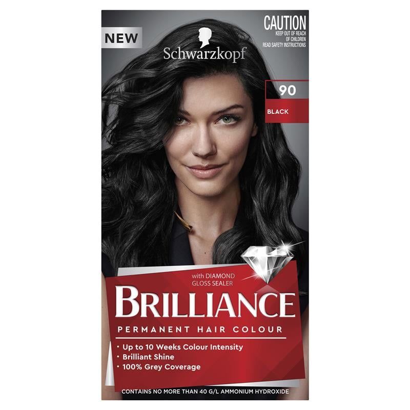 Schwarzkopf Brilliance 90 Đen Mới