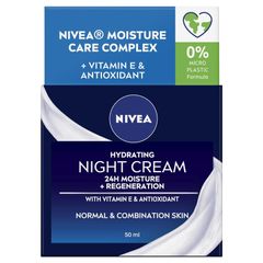 Kem dưỡng ẩm ban đêm NIVEA Daily Essentials Hydrating Face Moisturiser 50ml