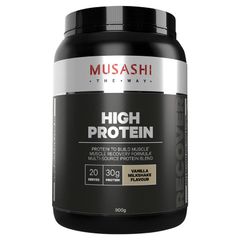 Musashi Protein Cao Hương Vani 900g