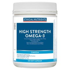 Viên nang Omega-3 cường độ cao Ethical Nutrients 220 viên