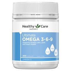 Viên uống bổ sung Omega 3-6-9 Ultimate của Healthy Care 200 viên