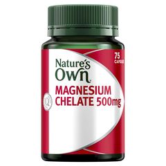 Nature's Own Magnesium Chelate 500Mg 75 Viên Nang