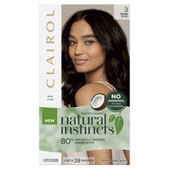 Natural Instincts 3 Ebony Mocha, Nâu Đen Thuốc Nhuộm Tóc Bán Vĩnh Viễn