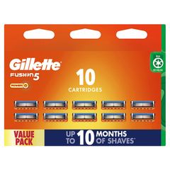 Lưỡi dao cạo râu Gillette Fusion Power 10 gói
