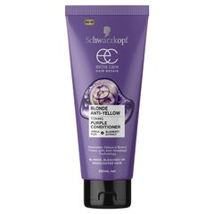 Dầu xả Schwarzkopf Extra Care Blonde Anti-Yellow Toning Purple 250ml