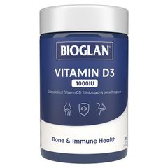 Bioglan Vitamin D3 1000IU 250 Viên