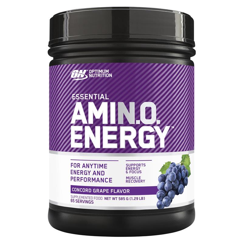 Optimum Nutrition Amino Energy Concord Grape 65 Serve 585g