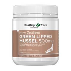 Healthy Care New Zealand Green Lipped Mussel 250 viên nang
