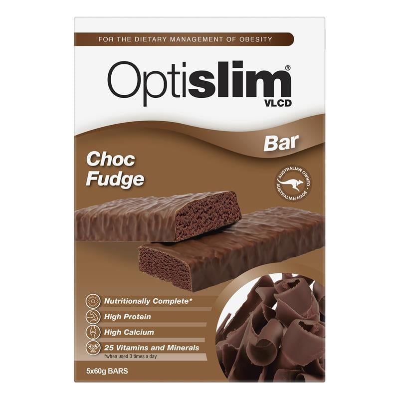 OptiSlim VLCD Bar Choc Fudge 5