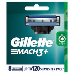 Gillette Mach 3+ Hộp 8 lưỡi dao