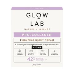 Kem dưỡng da ban đêm Glow Lab Pro Collagen Plumping 50g