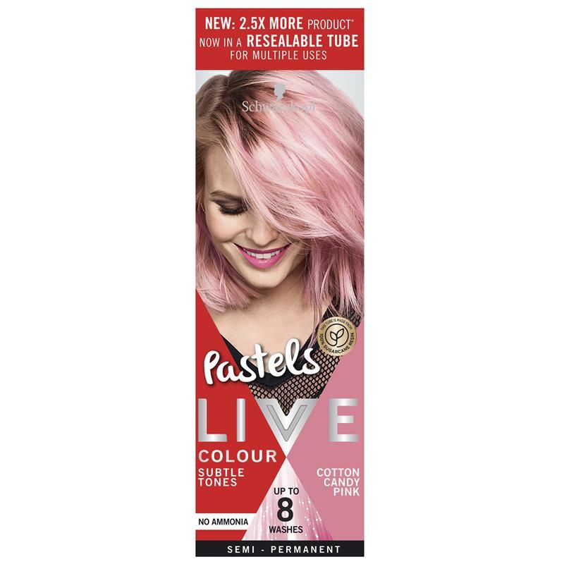 Phấn mắt Schwarzkopf Live Colour Pastel Cotton Candy Pink 75ml