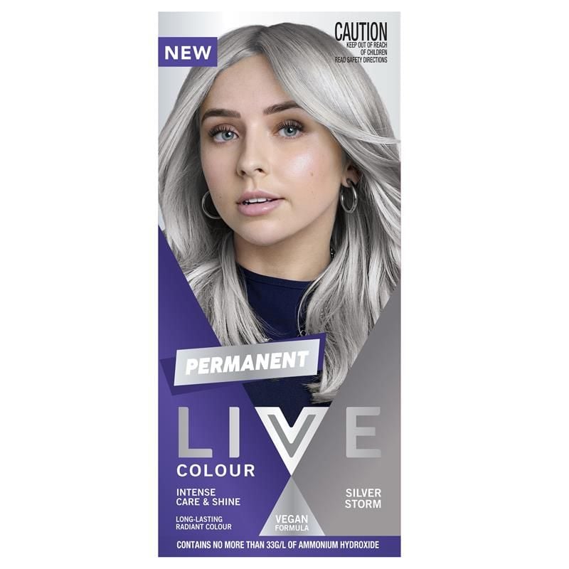 Schwarzkopf Live Colour Permanent Silver Storm