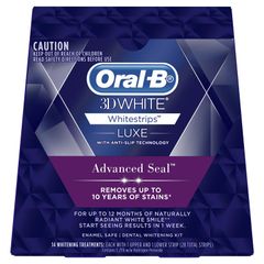 Oral B 3D White Luxe Advanced Seal 14 Phương pháp làm trắng răng