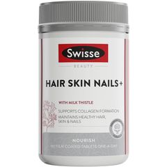 Swisse Ultiboost Hair Skin Nails+ 180 Viên Kích Thước Độc Quyền