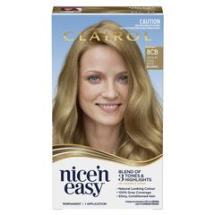 Thuốc nhuộm tóc vĩnh viễn Clairol Nice N Easy 8CB Natural Medium Champagne Blonde