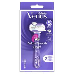 Gillette Venus Deluxe Smooth Swirl + 2 Lưỡi dao thay thế