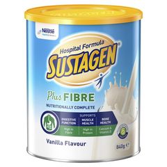 Sustagen Hospital Formula + Thực phẩm bổ sung dinh dưỡng Fibre hương vani 840g