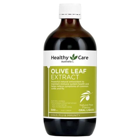 Chiết xuất lá ô liu Healthy Care 500mL