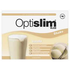 Optislim VLCD Meal Replacement Shake hương vani 21 gói x 43g