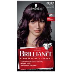 Schwarzkopf Brilliance 03 Thạch anh tím đen Mới