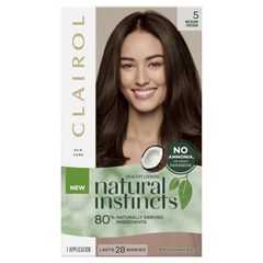 Natural Instincts 5 Hazelnut, Medium Brown Thuốc nhuộm tóc bán vĩnh viễn